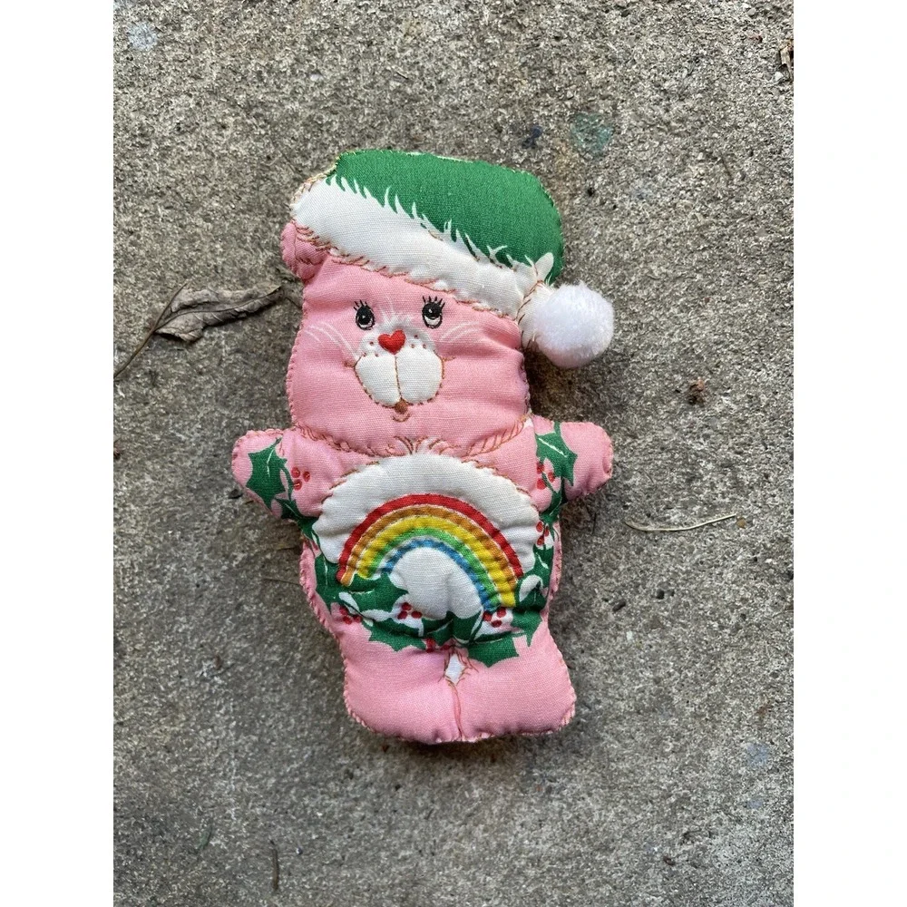 Vintage Cut And Stitch Handcrafted Christmas Carebear